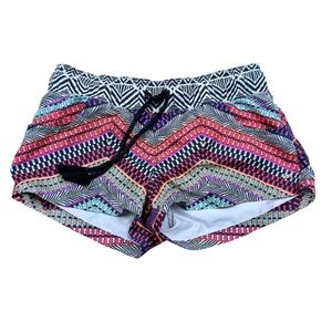 Roxy Multicolor Geometric Women's Athletic Shorts